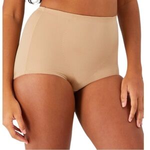 Bali Tummy Solutions Set of 2 Shaping Briefs Nude Large